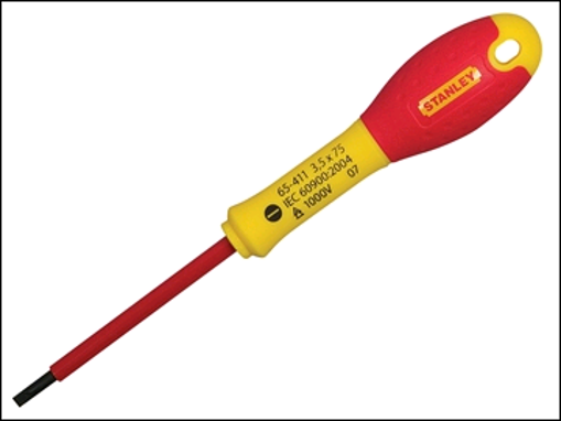 Picture of Stanley FatMax® VDE Insulated Screwdriver Parallel Tip 5.5 x 150MM