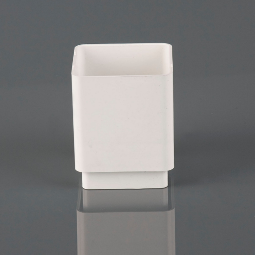 Picture of Brett Martin 65mm Square Downpipe Connector - Arctic White