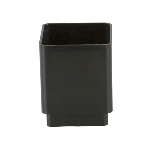 Picture of Brett Martin 65mm Square Downpipe Connector - Black