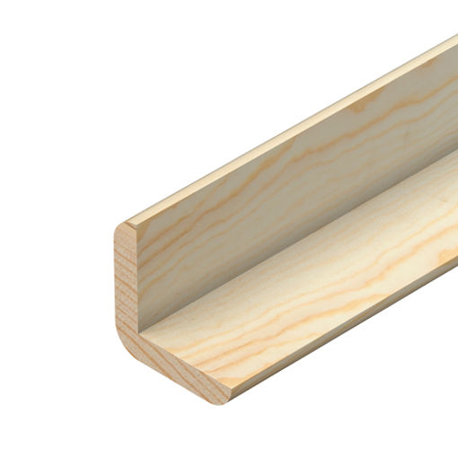 Picture of Cheshire Mouldings Pine Cushion Corner 35 x 35MM x 2.4MTR