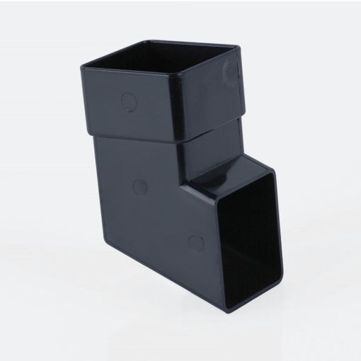 Picture of Brett Martin 65mm Square Downpipe Shoe - Black