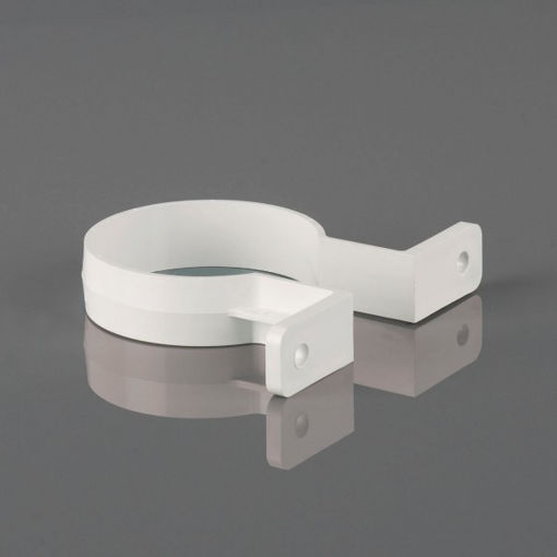Picture of Brett Martin 68mm Round Downpipe Bracket - Arctic White