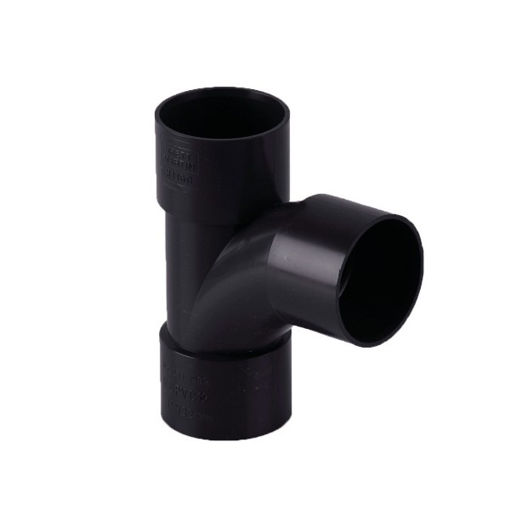 Picture of Brett Martin 40mm x 92½° Solvent Swept Tee - Black