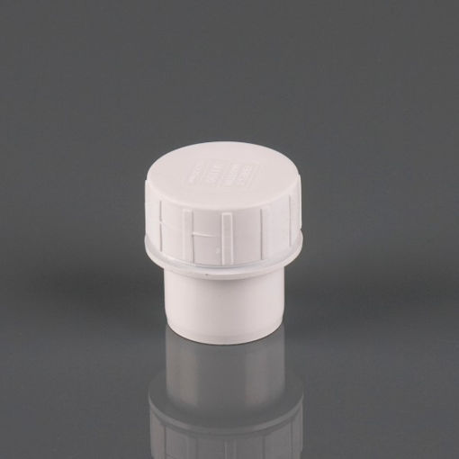 Picture of Brett Martin 40mm Solvent Access Plug - White