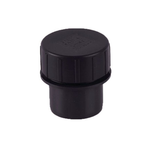 Picture of Brett Martin 40mm Solvent Access Plug - Black