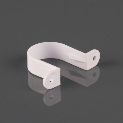 Picture of Brett Martin 40mm Pipe Bracket - White