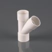 Picture of Brett Martin 40mm x 135° Solvent Branch - White