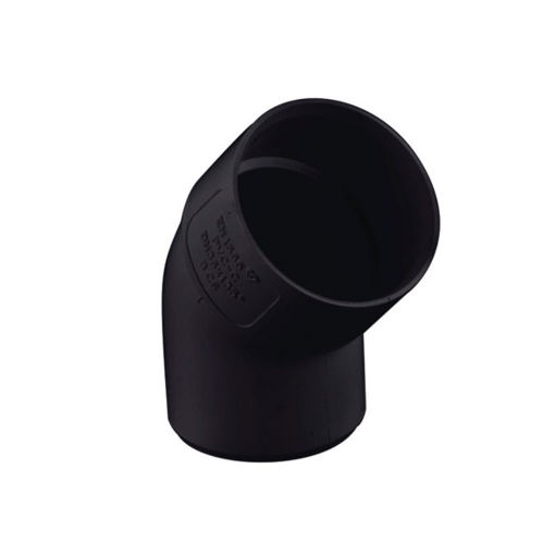 Picture of Brett Martin 40mm x 135° Solvent Spigot Bend - Black