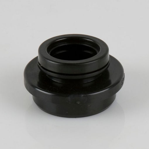 Picture of Brett Martin 40mm x 2½° Angled Waste Adaptor - Black