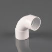 Picture of Brett Martin 50mm x 92½° Solvent Swept Bend - White