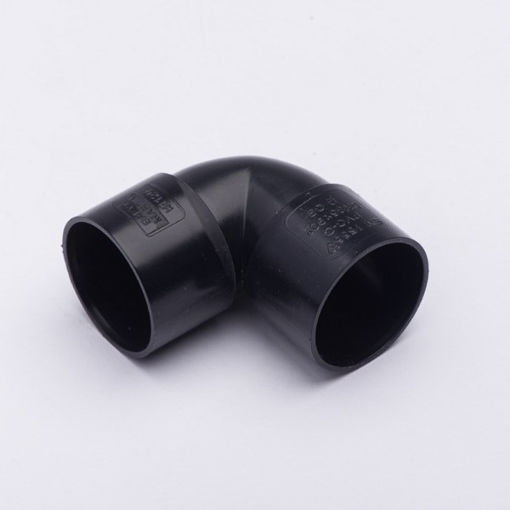Picture of Brett Martin 50mm x 90° Solvent Knuckle Bend - Black