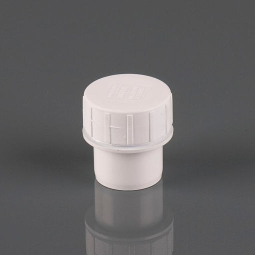 Picture of Brett Martin 50mm Solvent Access Plug - White