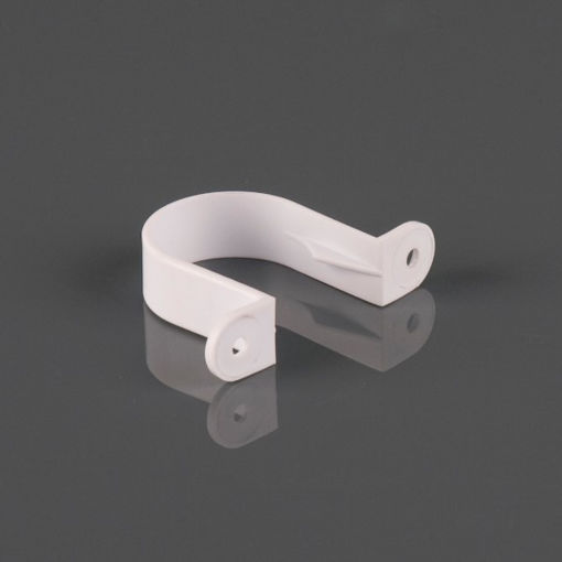 Picture of Brett Martin 50mm Pipe Bracket - White