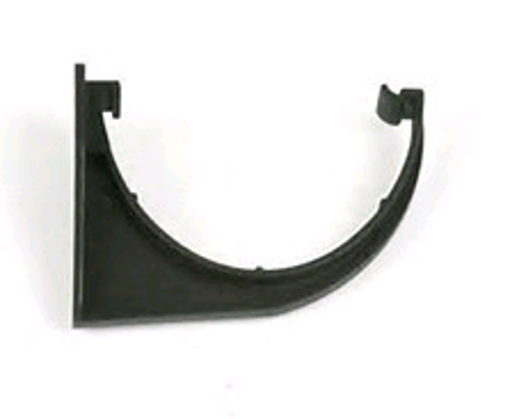 Picture of Brett Martin 115mm Deepstyle Cast Iron Effect Fascia Bracket - Classic Black