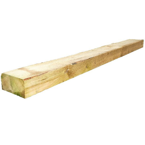 Picture of Softwood Sleeper Green Treated 120 X 240MM X 2.4MTR 