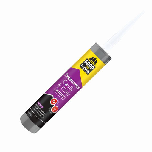 Picture of Good & Proper Decorators Caulk Filler White