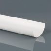 Picture of Brett Martin 112mm x 2m Roundstyle Gutter - Arctic White