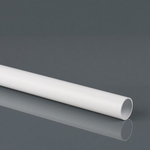 Picture of Brett Martin 32mm x 3m MuPVC Plain End Waste Pipe - White