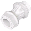 Picture of Brett Martin 21.5mm Straight Compression Socket Tank Connector - White Polar
