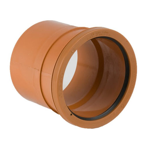Picture of Brett Martin Single Socket Coupler 110mm - Terracotta