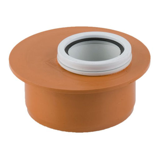 Picture of Brett Martin 110mm x 50mm - Seal Accepts MuPVC Waste - Terracotta