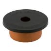 Picture of Brett Martin 110mm Universal Adaptor (Socket) - Black/Terracotta