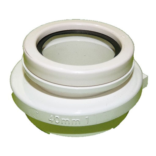 Picture of Brett Martin 40mm x 2½° Angled Waste Adaptor - White