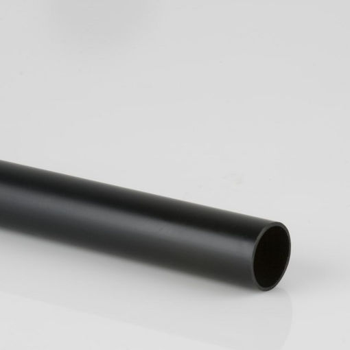 Picture of Brett Martin 32mm x 3m MuPVC Plain End Waste Pipe - Black