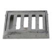Picture of Brett Martin Heavy Duty Hinged Gully Grating 450mm x 450mm - Silver