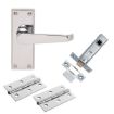 Picture of Contract Victorian Straight Latch Pack Polished Chrome