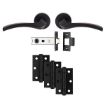 Picture of Sines Latch Pack Matt Black