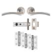 Picture of Sines Latch Pack Polished Chrome/ Satin Nickel
