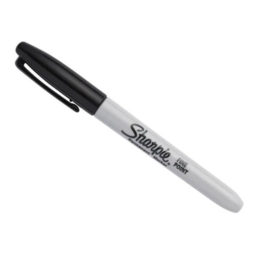 Picture of Fine Tip Permanent Marker Black