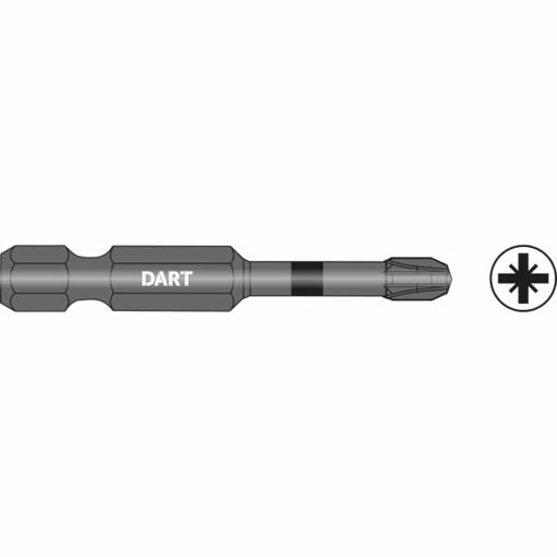 Picture of DART PZ1 50mm Impact Driver Bit - Pack 10