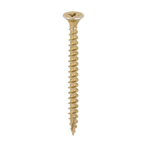 Picture of TIMCO C2 Strong-Fix Multi-Purpose 3.5 x 20 Premium Countersunk Gold Woodscrews (Box of 200)