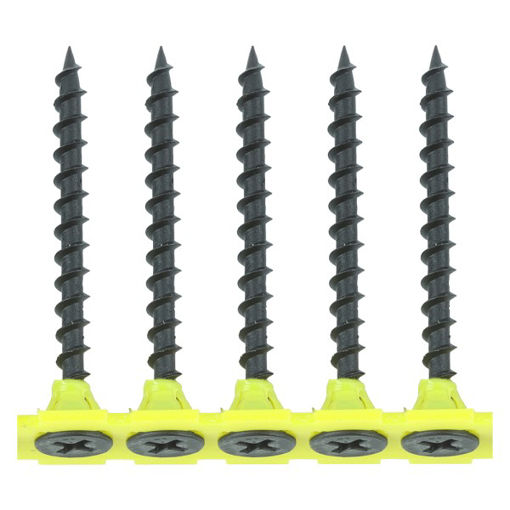 Picture of TIMCO Collated 3.5 x 38 Drywall Coarse Thread Bugle Head Black Screws (Box of 1000)