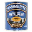 Picture of Hammerite Metal Paint Smooth Yellow 750ml