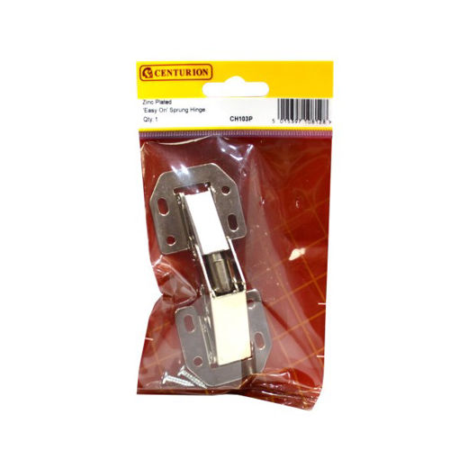 Picture of Centurion Sprung Easy On Hinge, Zinc Plated, 97mm