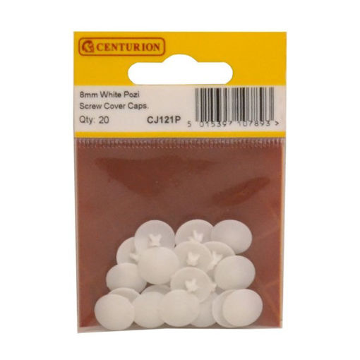 Picture of Centurion Pozi Cover Caps, White