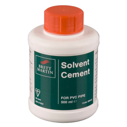 Picture of Brett Martin Solvent Cement 500ml - Clear