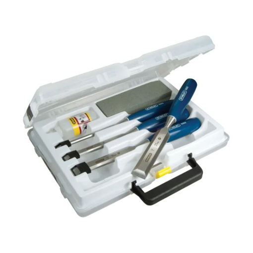 Picture of Bevel Edge Chisel & Oilstone Set, 6 Piece