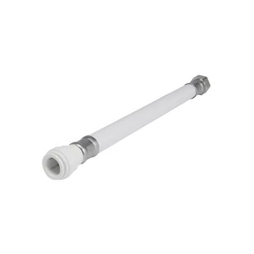 Picture of Speedfit × Union Nut Flexi Hose 15mm × 1⁄2″ BSP 300mm (White PVC)