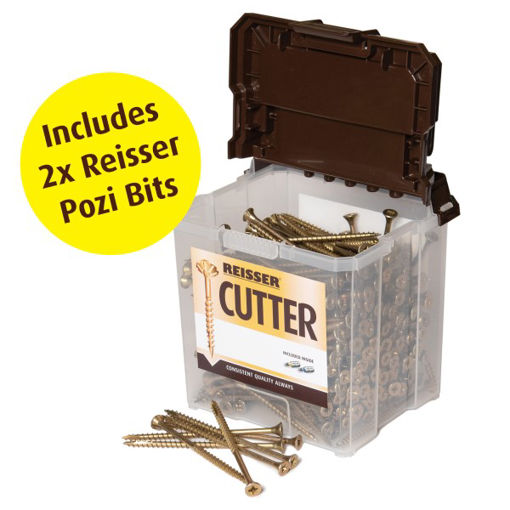 Picture of Reisser Cutter Full Thread Screws Tub 4.0 x 50mm - 900pc