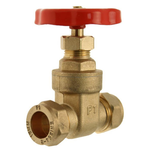 Picture of Brass Gate Valve 15MM