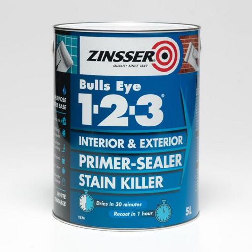 Picture of Zinsser Bulls Eye 1-2-3 1ltr