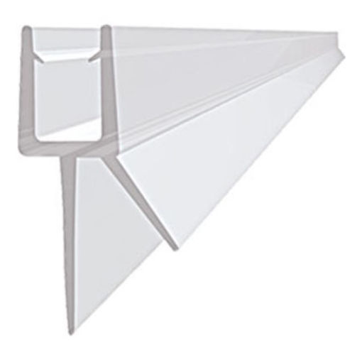 Picture of 1mtr Flap Shower Seal 8-10mm Screen 35mm Drop