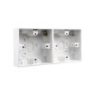 Picture of Double Surface Box (2 Singles) - 900 Series White Moulded