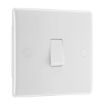 Picture of Single Light Switch, 2 Way - 800 Series White Moulded