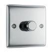 Picture of Single Dimmer Switch - Polished Chrome