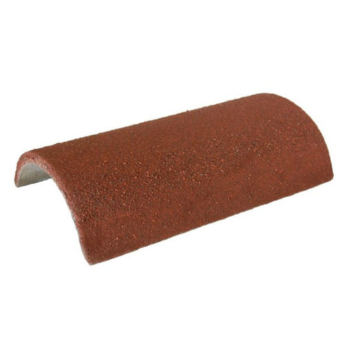 Picture of Redland Granular Antique Red Half Round Ridge Tile